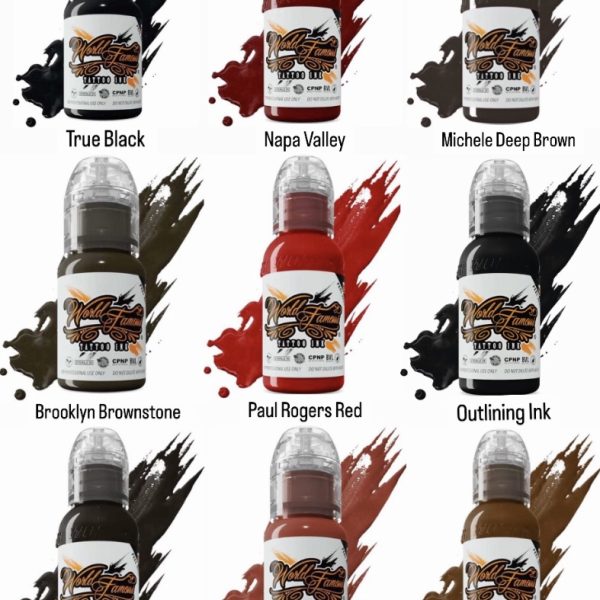 رنگ تاتو ورد فیمس، رنگ تاتو word famous، رنگ تاتو وگان، جوهر تاتو حرفه‌ای، رنگ تاتو ماندگار، رنگ تاتو اصل آمریکا، جوهر تاتو بدن، رنگ تاتو اورجینال