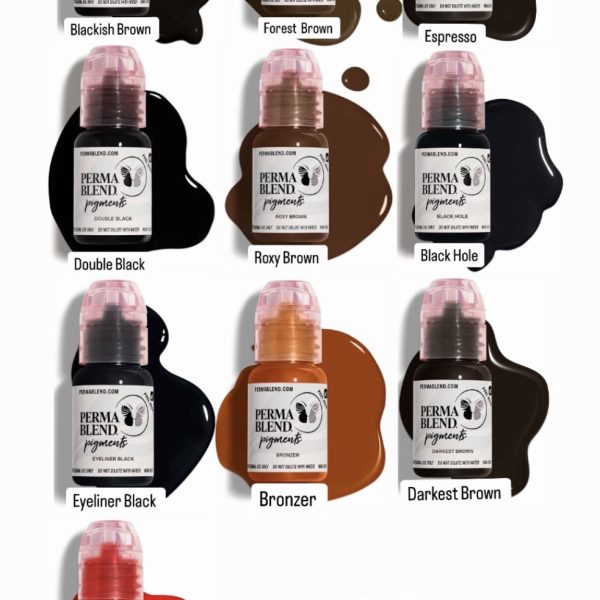 رنگ تاتو حرفه‌ای Perma، رنگ تاتو با ماندگاری طولانی، رنگ تاتو با کیفیت بالا، رنگ تاتو طبیعی Perma، رنگ تاتو مقاوم، رنگ تاتو برای طراحی دقیق، رنگ تاتو با پوشش عالی، رنگ تاتو زنده Perma